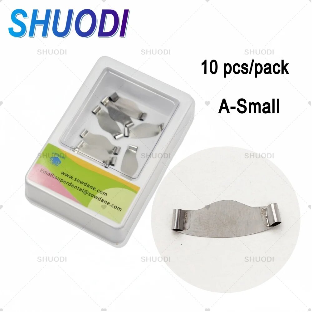Металлические стоматологические матрицы SOWDANE, 10 шт, A-Small