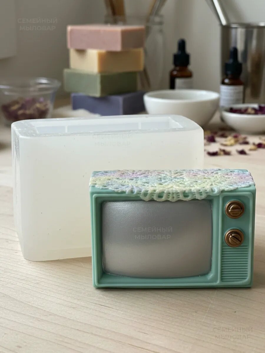 Силиконовый молд - советский телевизор — фото 1