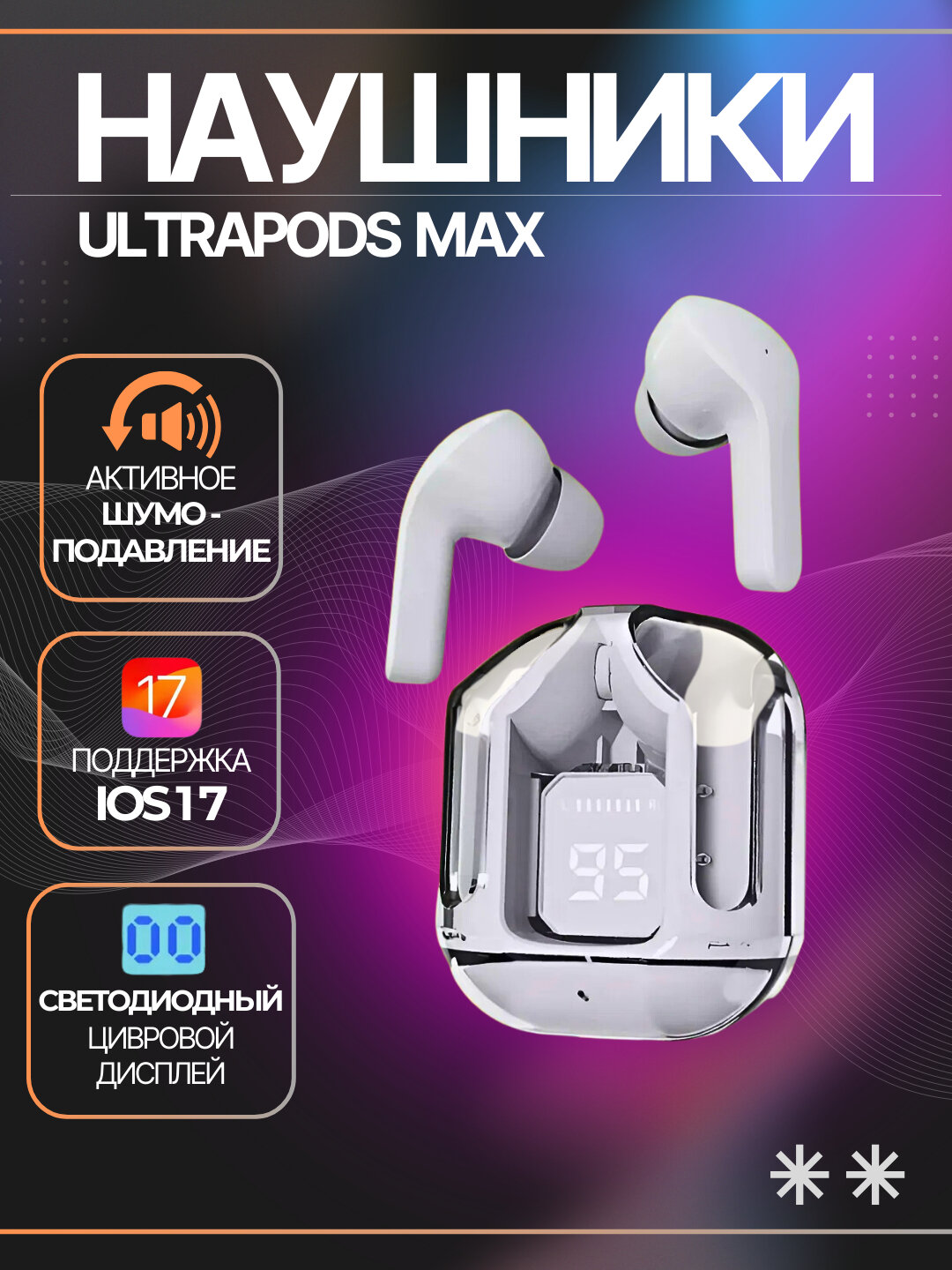 Наушники беспроводные