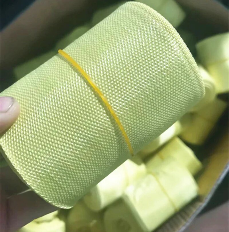 Кевларовая лента огнестойкая 80x4 мм, цвет 80mm x 4mm