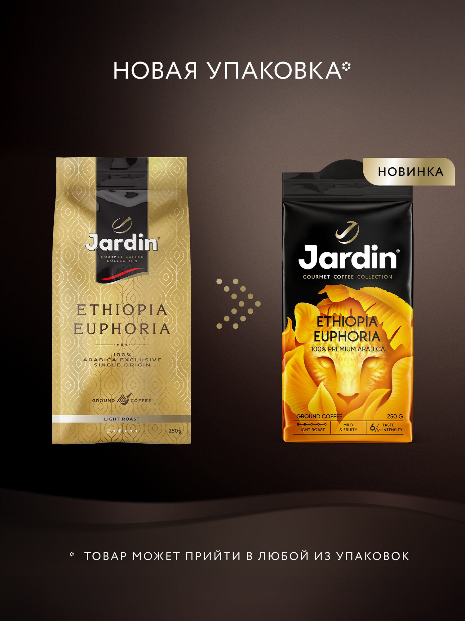 Кофе молотый Jardin Ethiopia Euphoria, 250 г