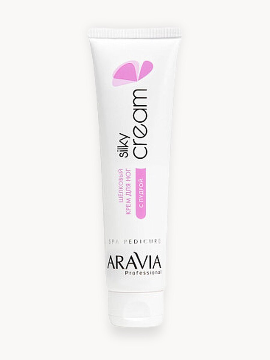 ARAVIA Крем для ног шёлковый с пудрой Silky Cream, 100 мл
