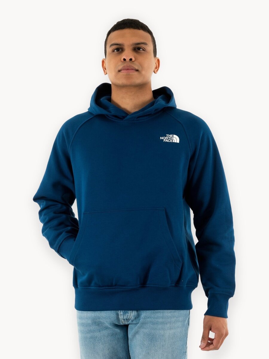Худи The North Face Raglan Redbox, размер S, , темно-синий