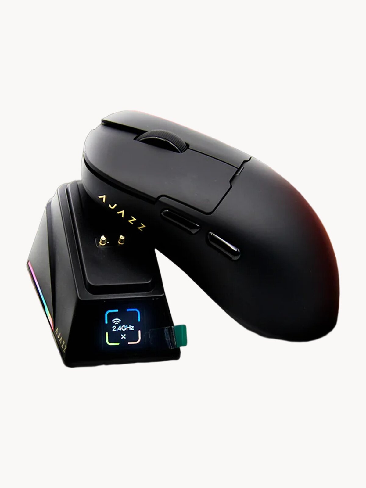 Игровая беспроводная / проводная мышь AJAZZ AJ159APEX с док-станцией