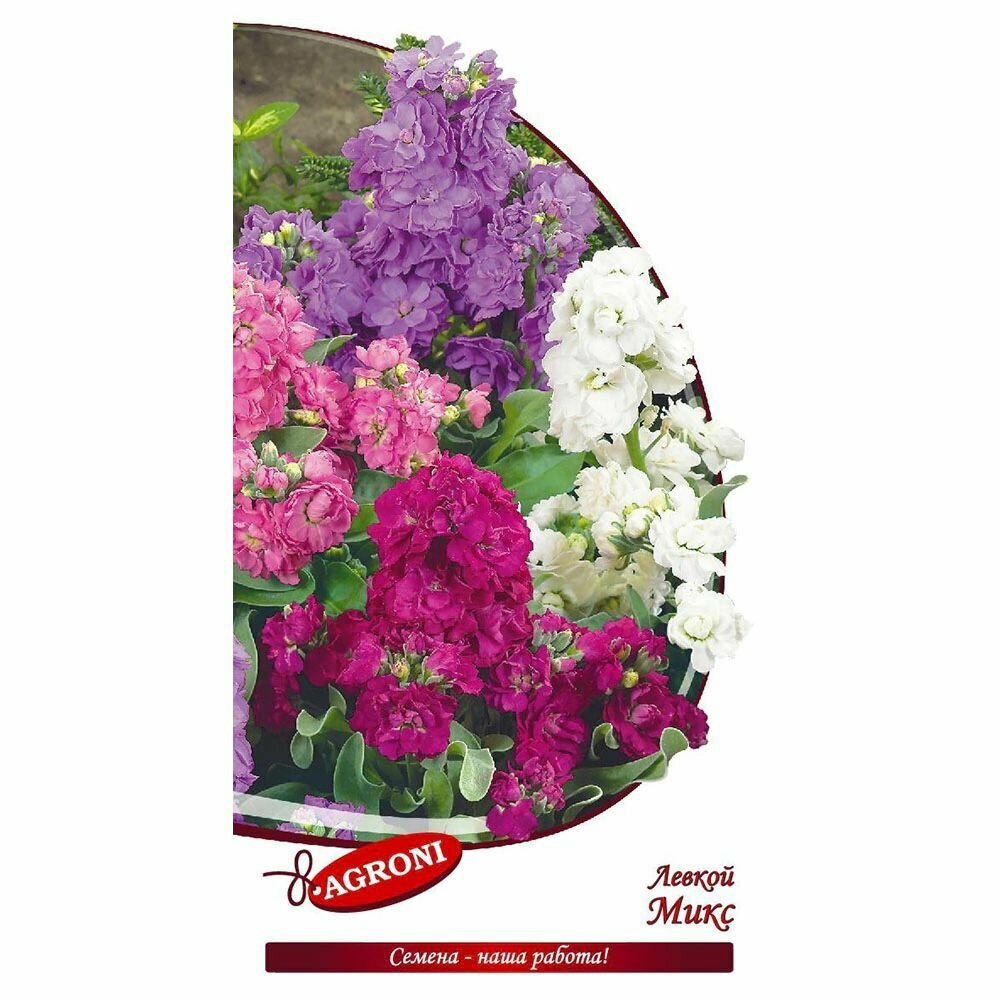 Левкой микс 005 г 3 штуки в наборе