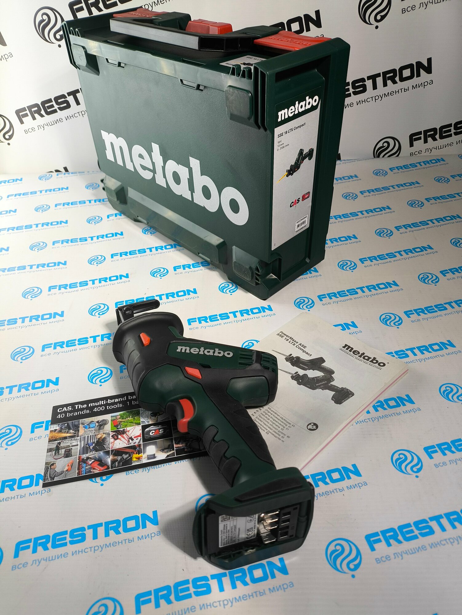 Сабельная пила Metabo SSE 18 LTX Compact арт.6022668400-акб0-З/У+кейс