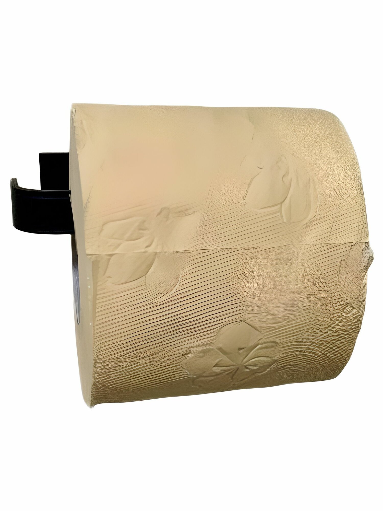 Держатель для туалетной бумаги 120х70 черный цвет ПП