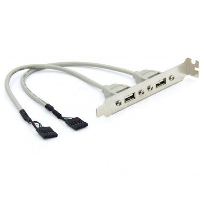 Планка USB2.0 2 порта Af KS-is KS-565A вывод с материнской платы на корпус