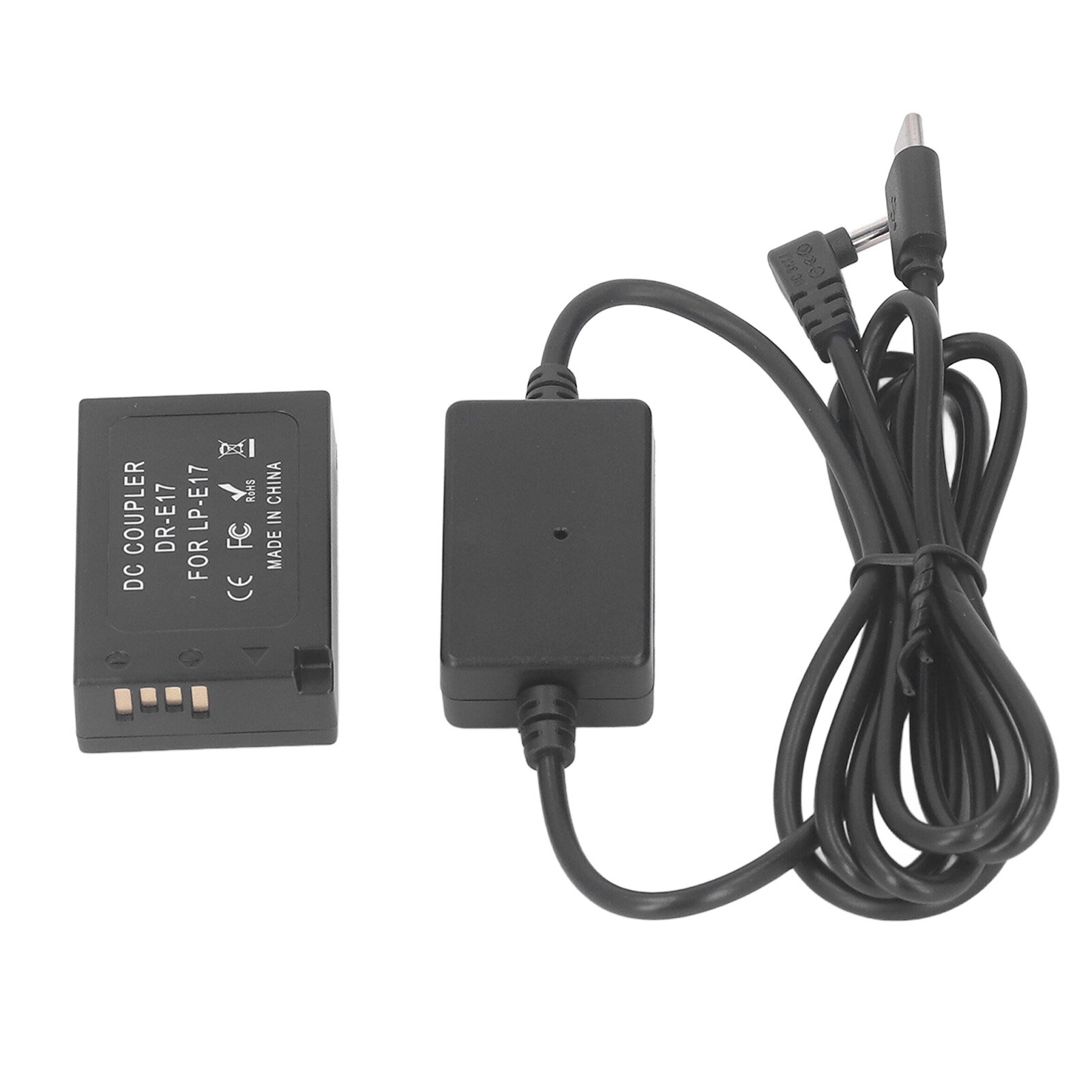 LP E17 Фиктивная батарея DR E17 DC Coupler с типовым адаптером адаптера камеры камеры для 760D 750D 77D 800D 850D M3 M5 M6 M6 Mark II R10 R8