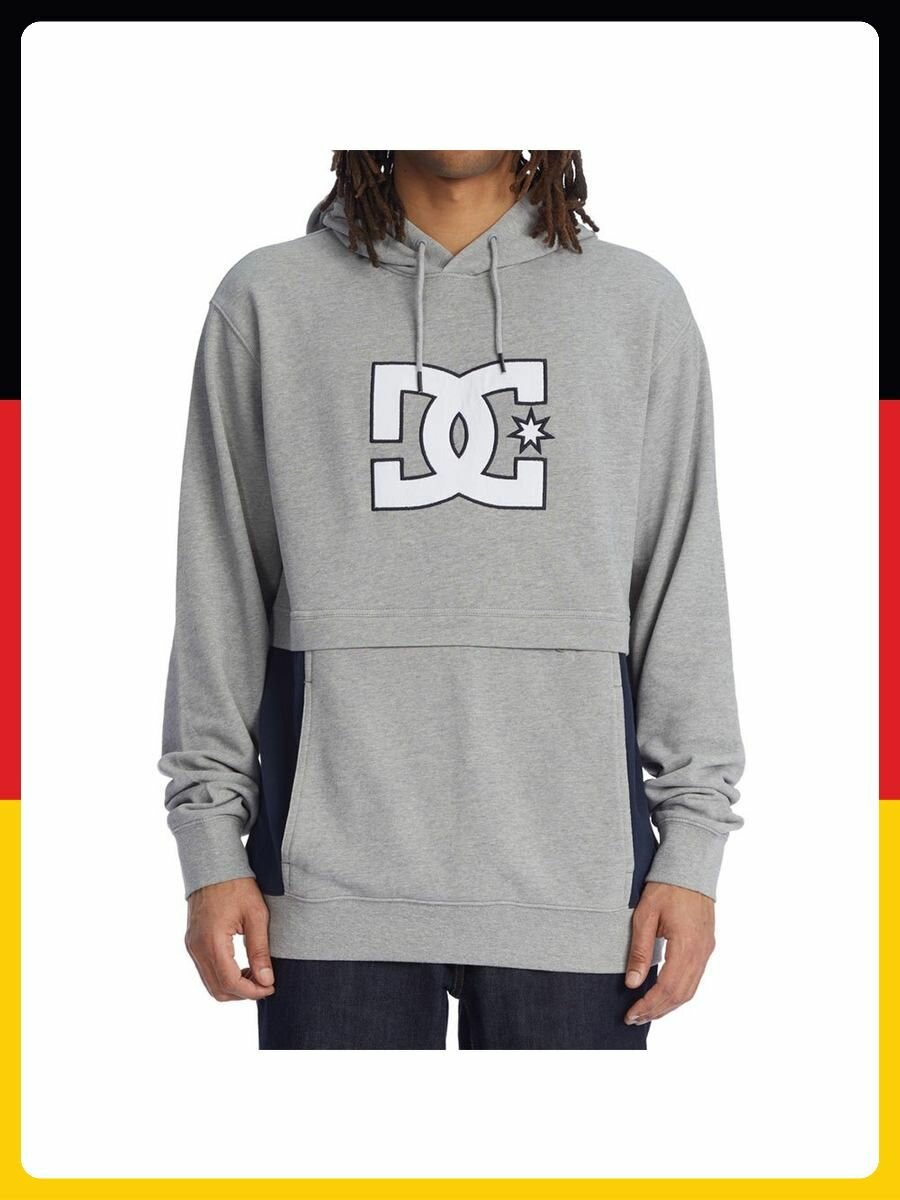 Худи спортивное DC Shoes, размер L., , серый