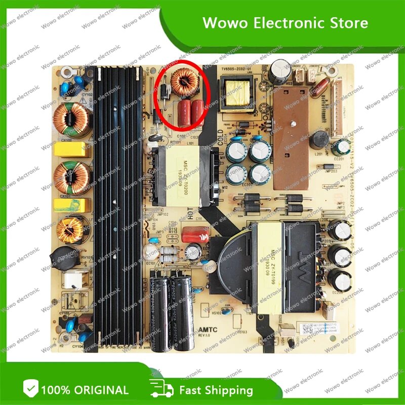 Оригинальная LS65AL88A81 LS65A31 плата питания TV6505-ZC02-01 0090729826