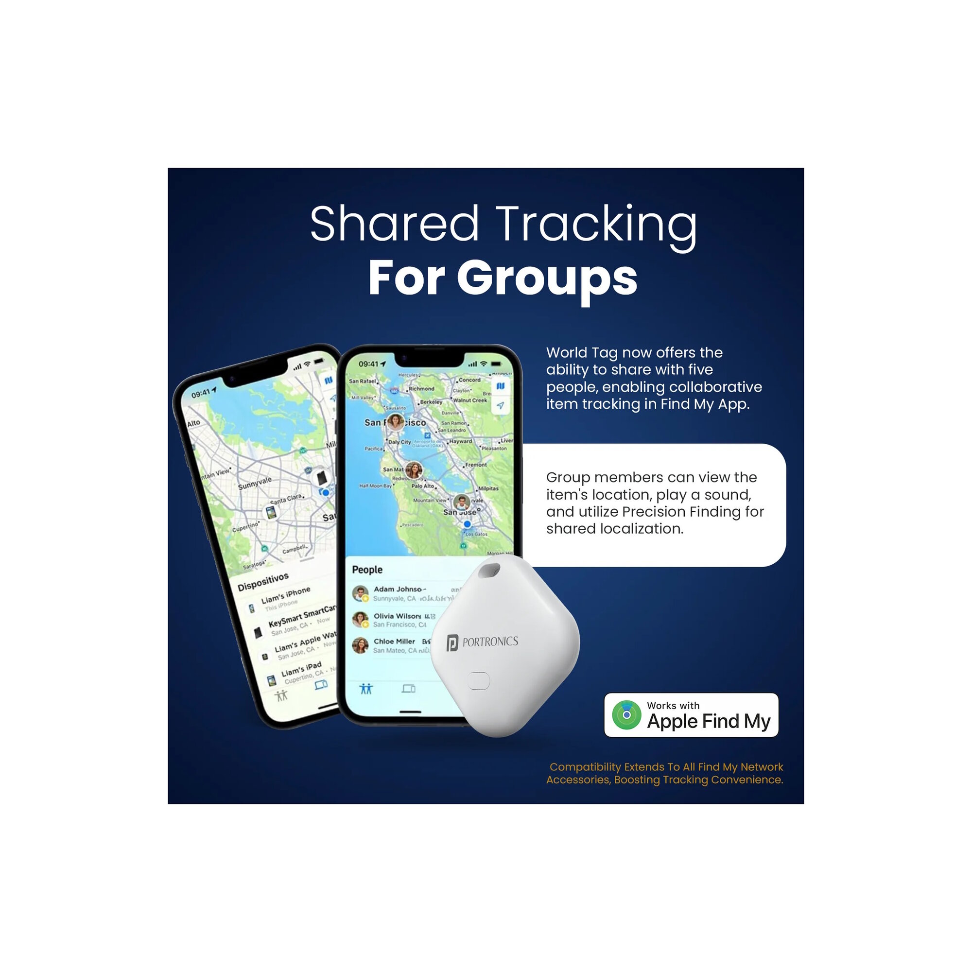 Трекеры И Медальоны Для Животных Xiaomi GPS-Трекер World Tag Find My Tag