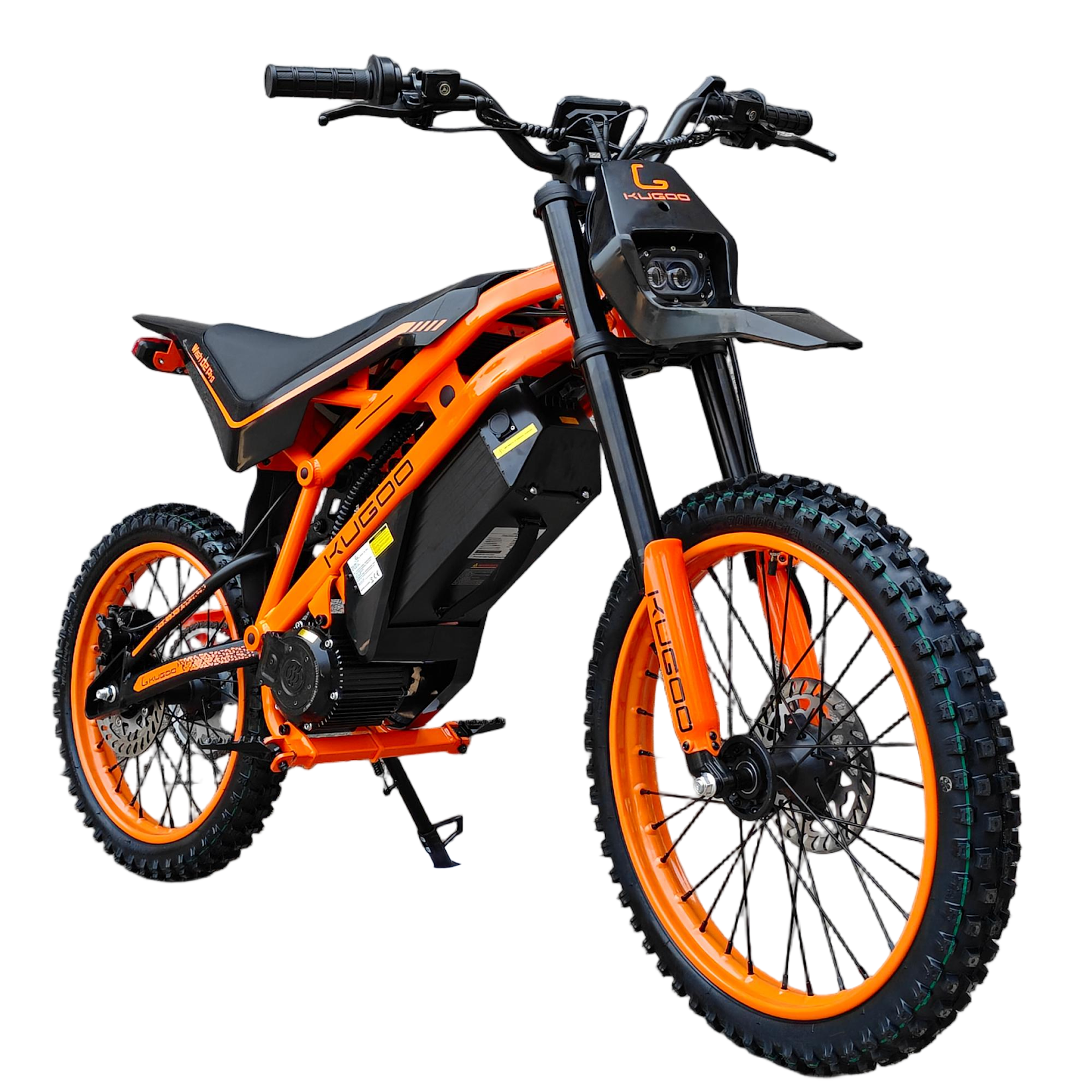 Электробайк KUGOO WISH 02 PRO, максимальная скорость 70 км/ч