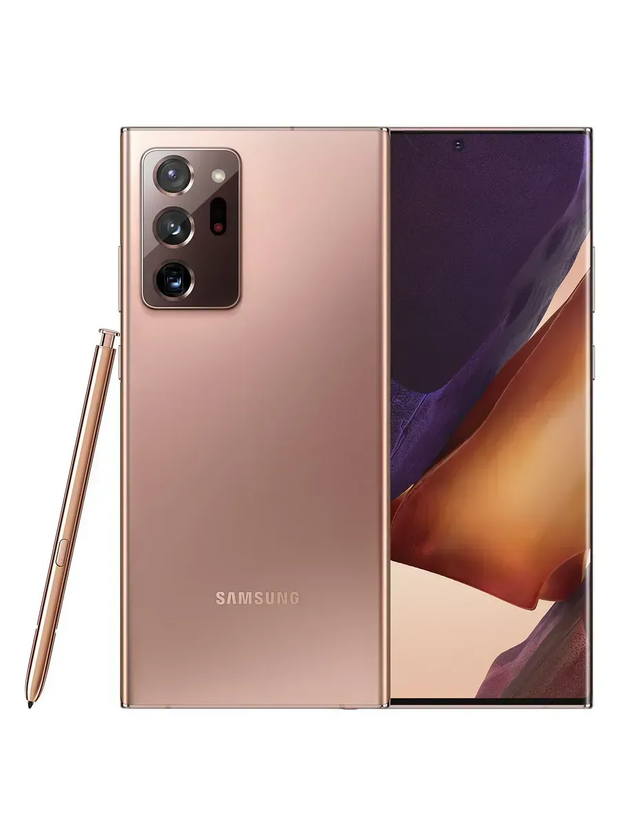 Смартфон Samsung Galaxy Note 20 Ultra 5G 12/256GB , nano SIM+eSIM , Розовый