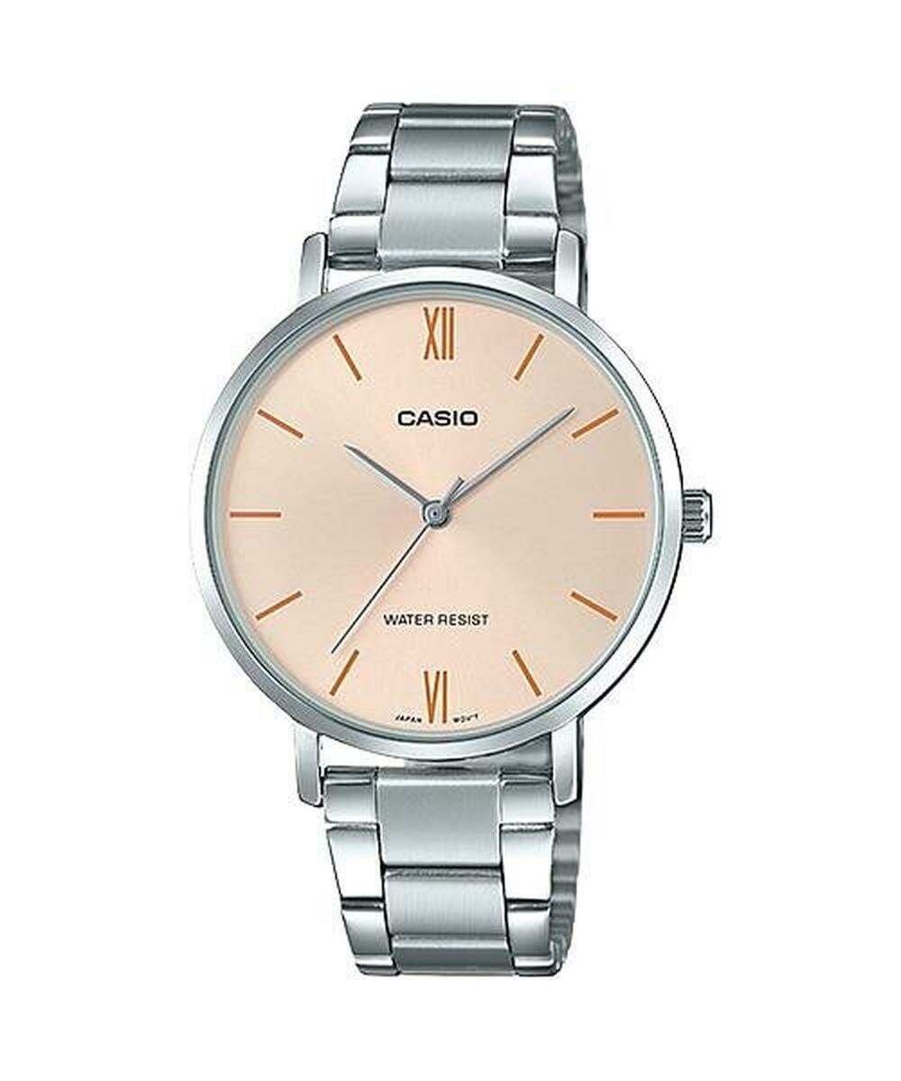 Наручные часы CASIO, серебристый/розовый