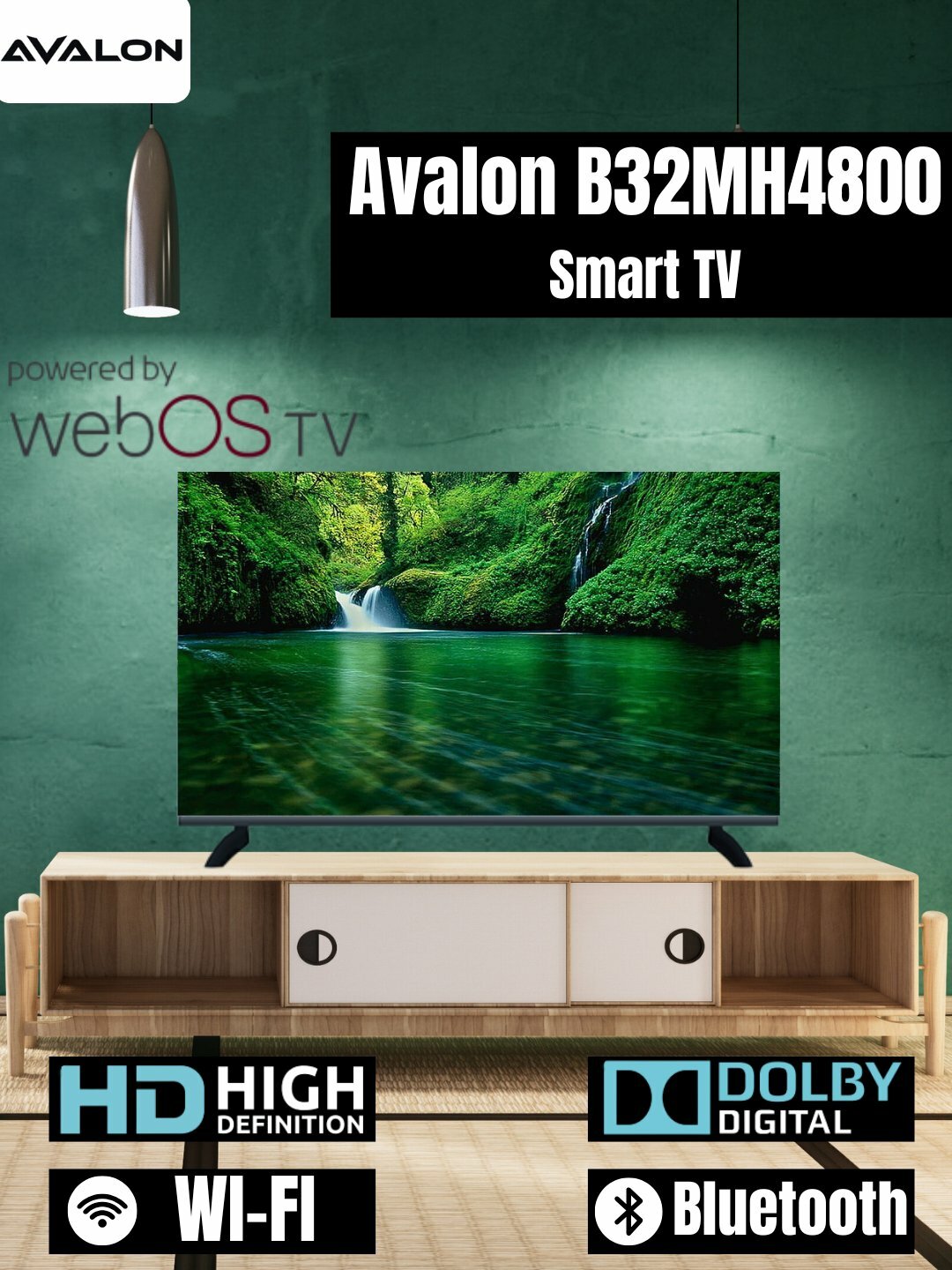 TV AVALON B32MH4800 Чёрный