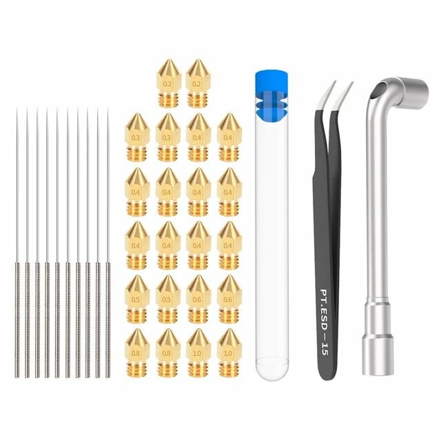 KINGROON Набор для очистки сопел MK8 E3D MK8 Kit A — фото 1