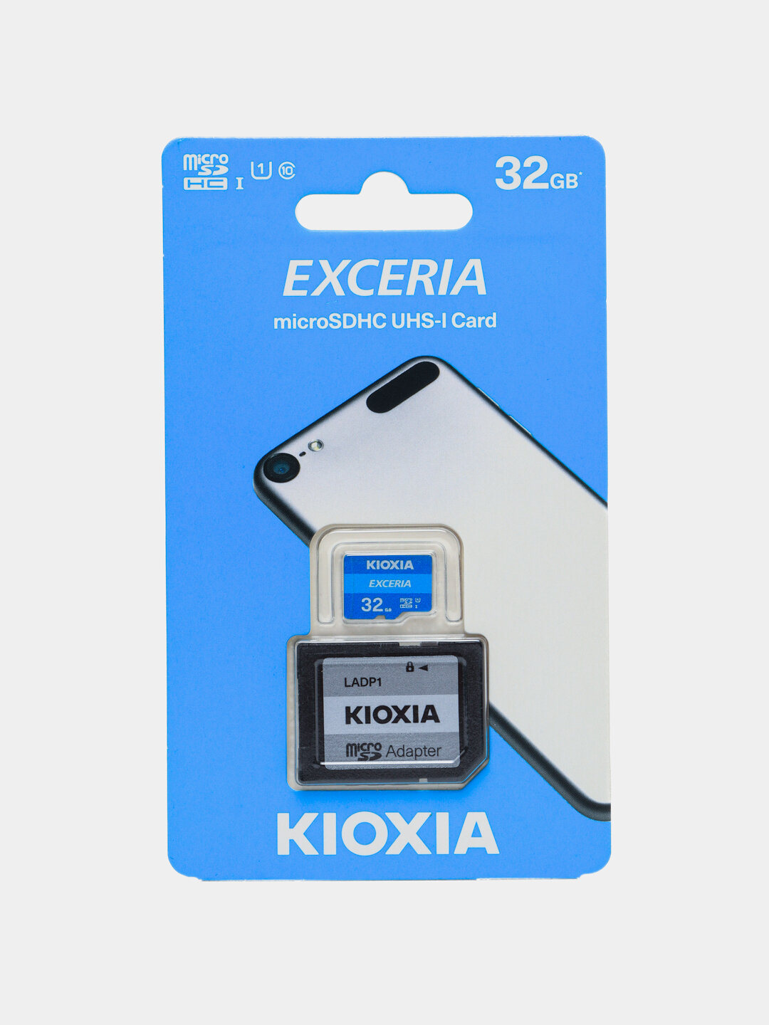 Карта памяти Kioxia Exceria Micro SDHC 32 ГБ класса 10 UHS-1