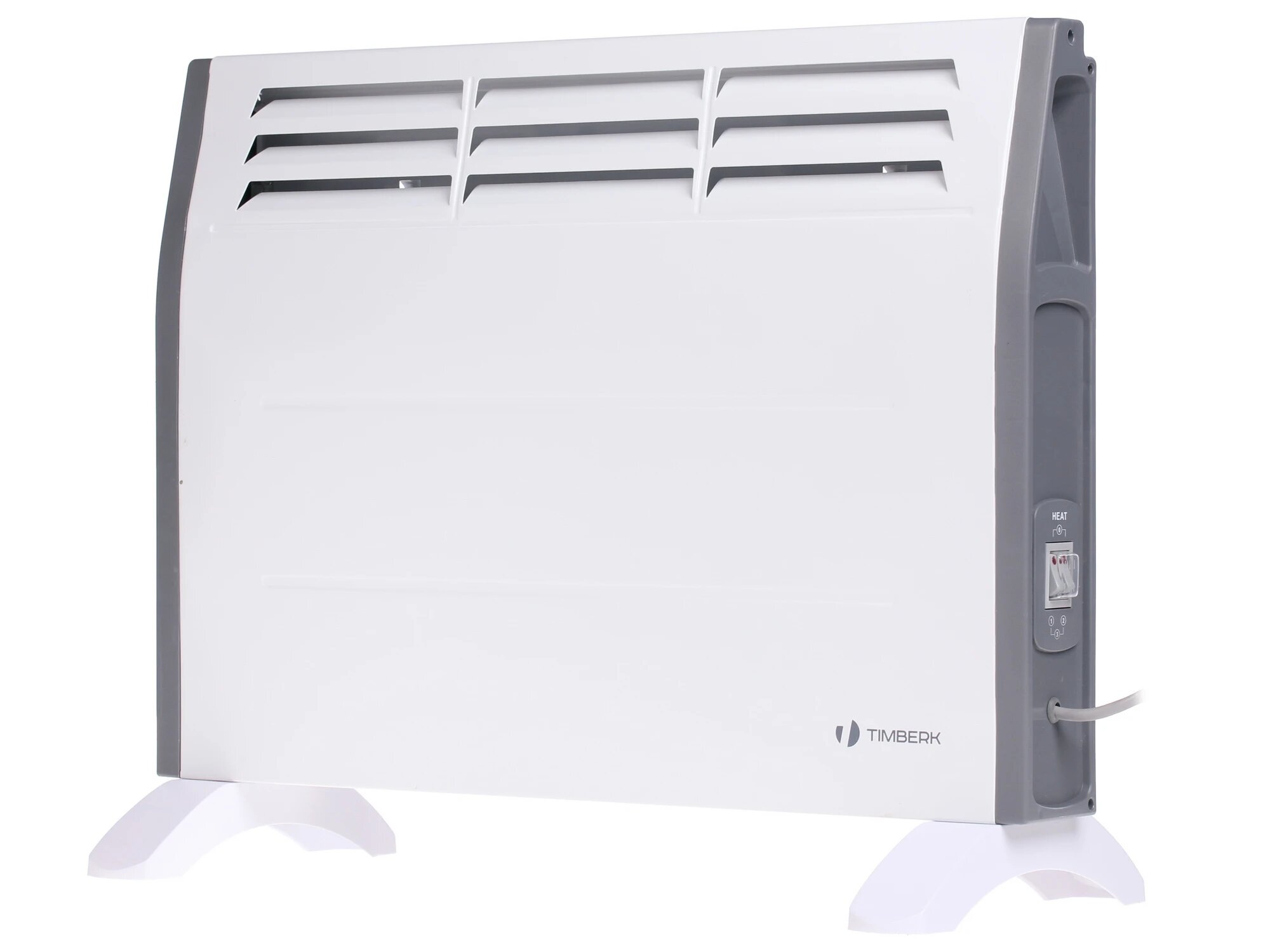 Изображение Конвектор электрический Timberk TEC. E0 M 1500, 1500Вт, 2 режима, настенная и напольная установка, защита от перегрева
