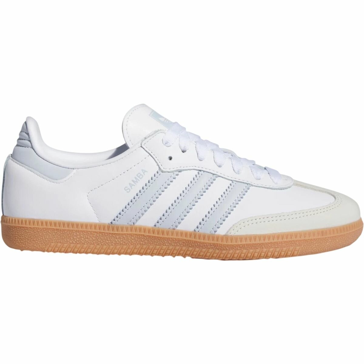 Кеды adidas Samba OG W, полнота F (EU)/ на среднюю стопу, размер 4 UK, белый