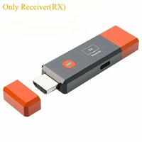 50 м беспроводной HDMI-совместимый видеопередатчик, приемник-удлинитель, адаптер TV Stick Dongle 1080P для монитора, проектора, ноутбуков, ПК, Only RX