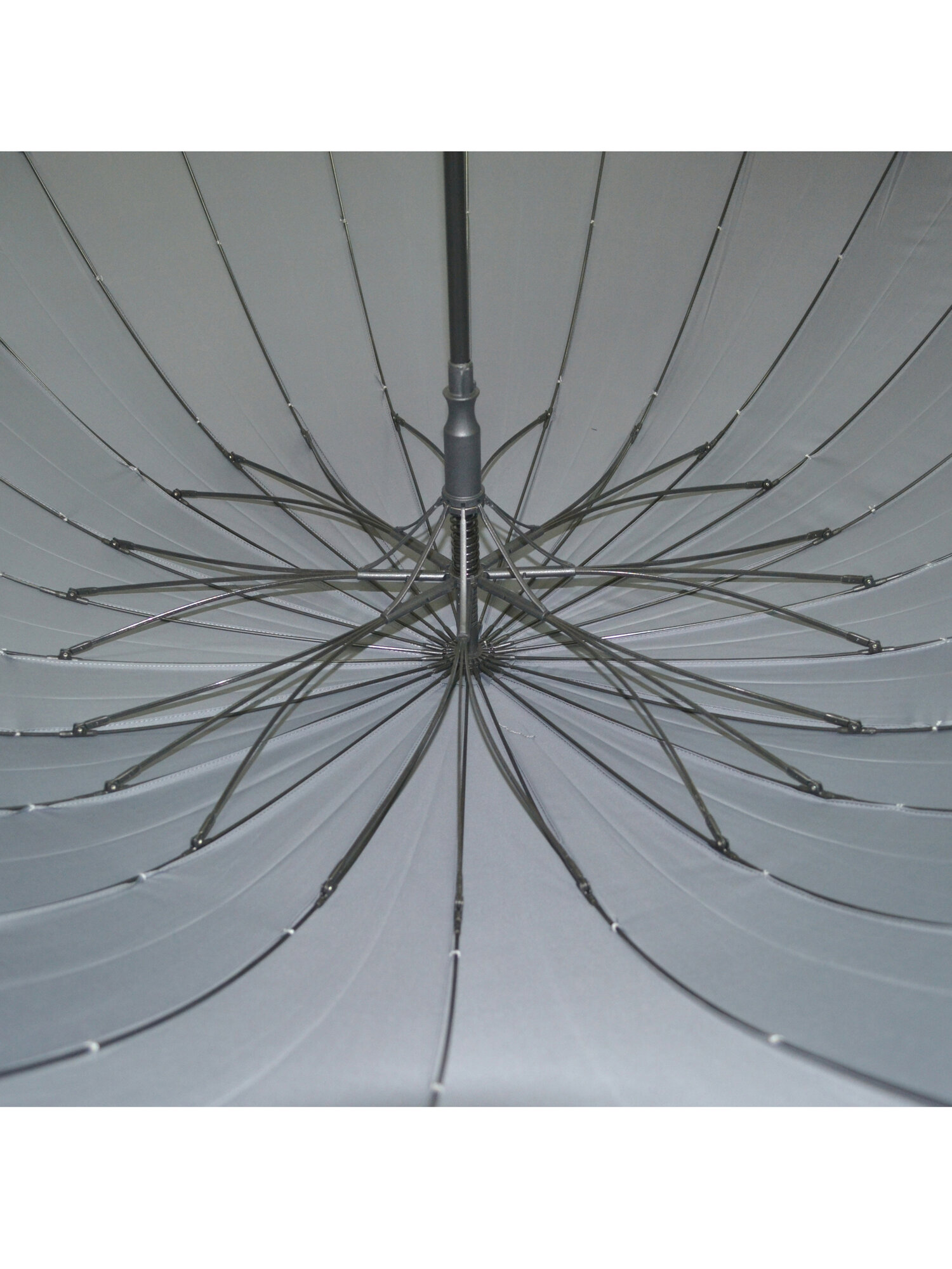 Зонт-трость Ame Yoke, серый — фото 1