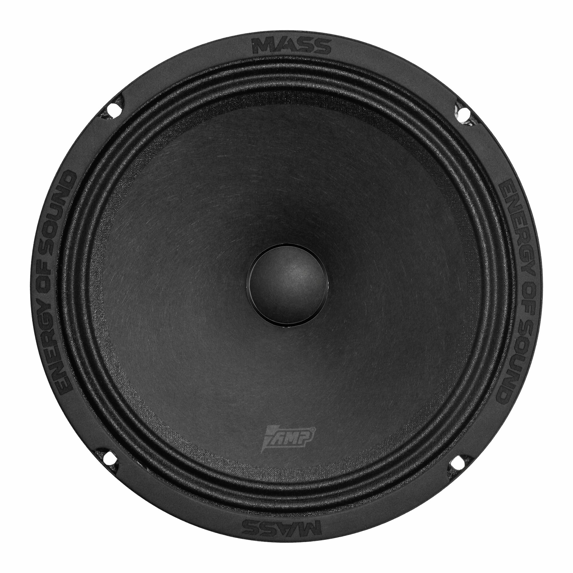 Акустика эстрадная AMP MASS FR80P150 автомобильная, 150 Вт, 8"