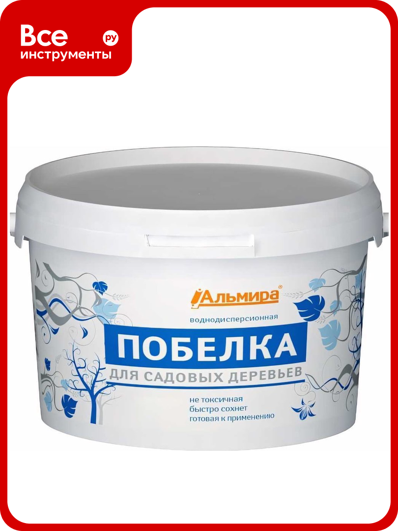 Побелка Альмира для садовых деревьев 3 кг 00 00000688