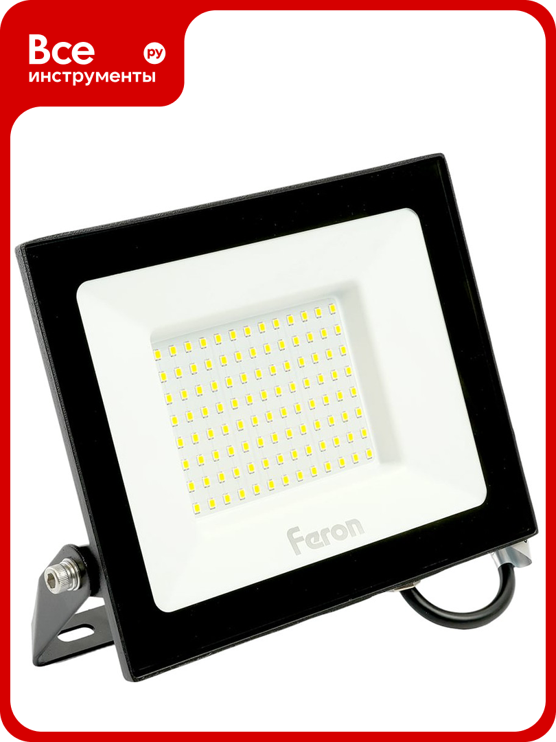 Светодиодный прожектор FERON LL-922 IP65 100W 4000K 48108