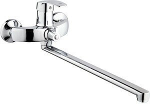 Смеситель для ванны РМС SL85 с душем, хром (SL85-006E)