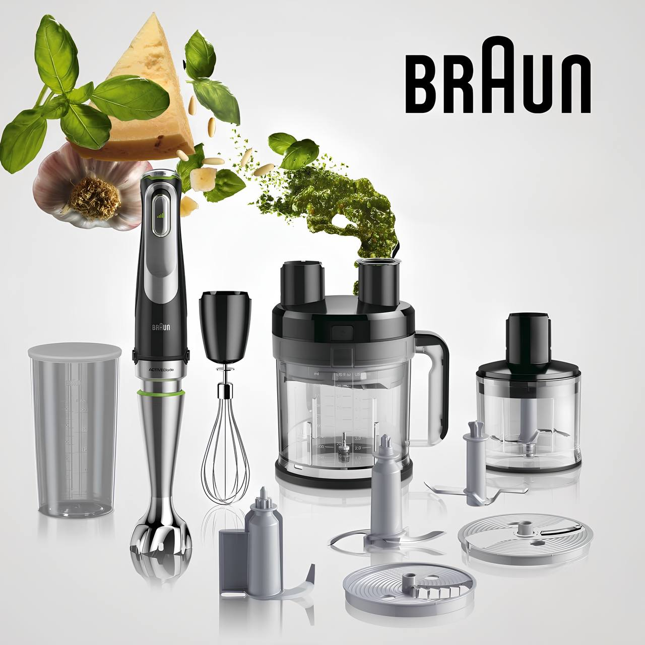 Блендер погружной BRAUN MultiQuick 9 MQ9195XLI