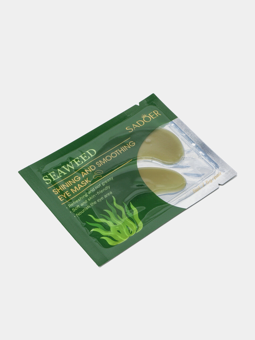 Патчи под глаза Sadoer "Seaweed", 1 шт — фото 1