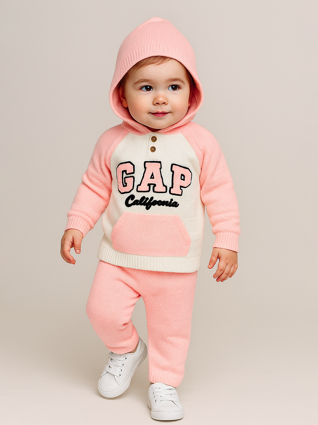 Комплект одежды Gunesh Line Textile, размер 80-95, розовый,