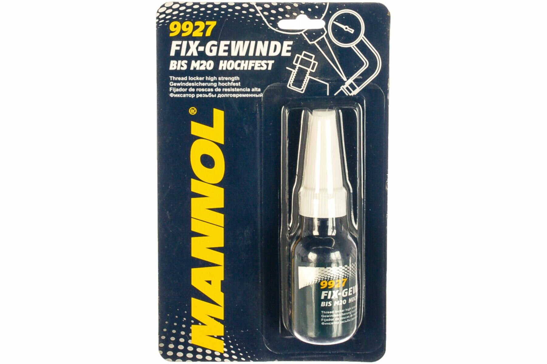 9927 Mannol Fix-Gewinde Hochfest 10 Мл. Фиксатор Резьбы Долговременный(Mannol 2413)