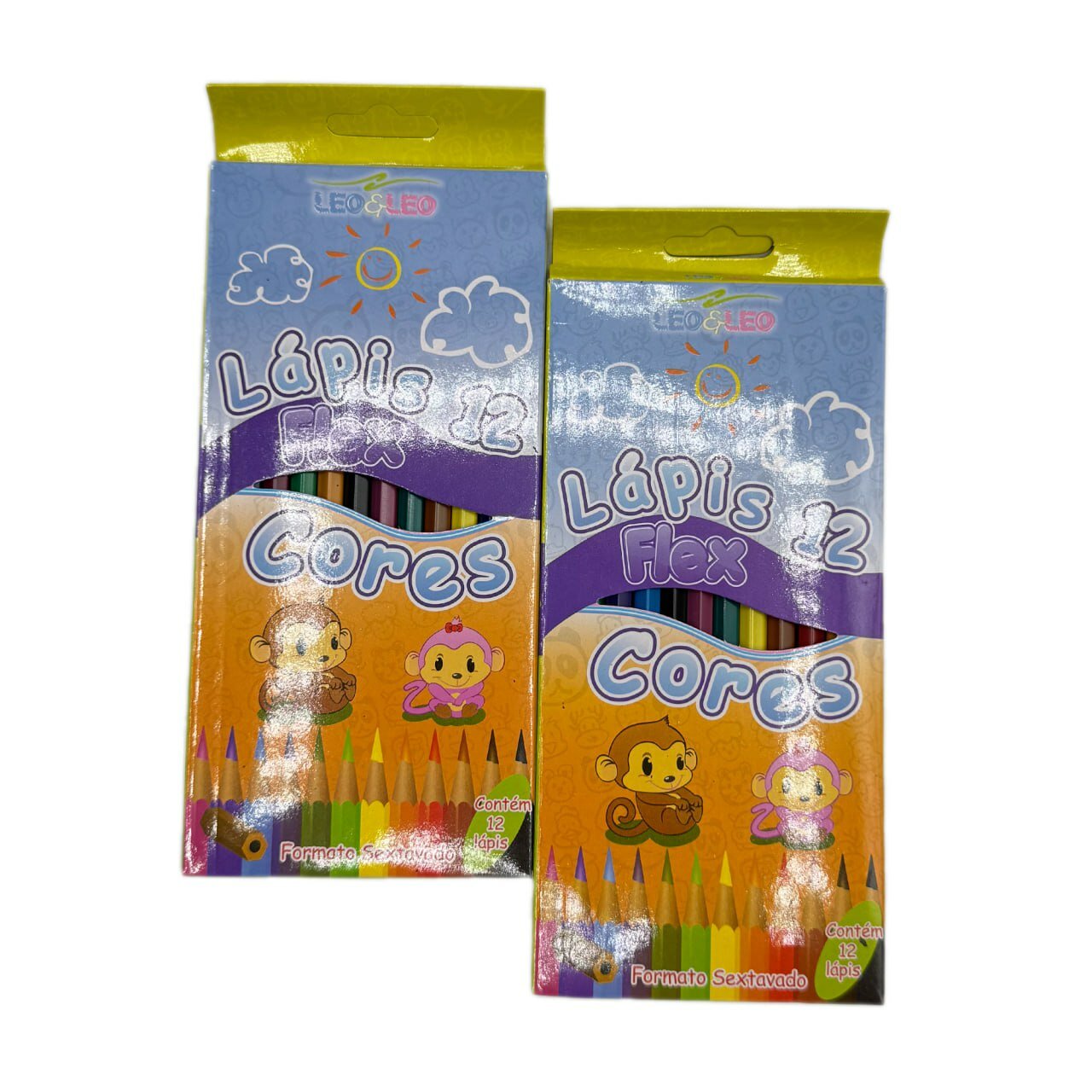 Цветные карандаши , масляные, круглые, 12 цветов, 12 штук