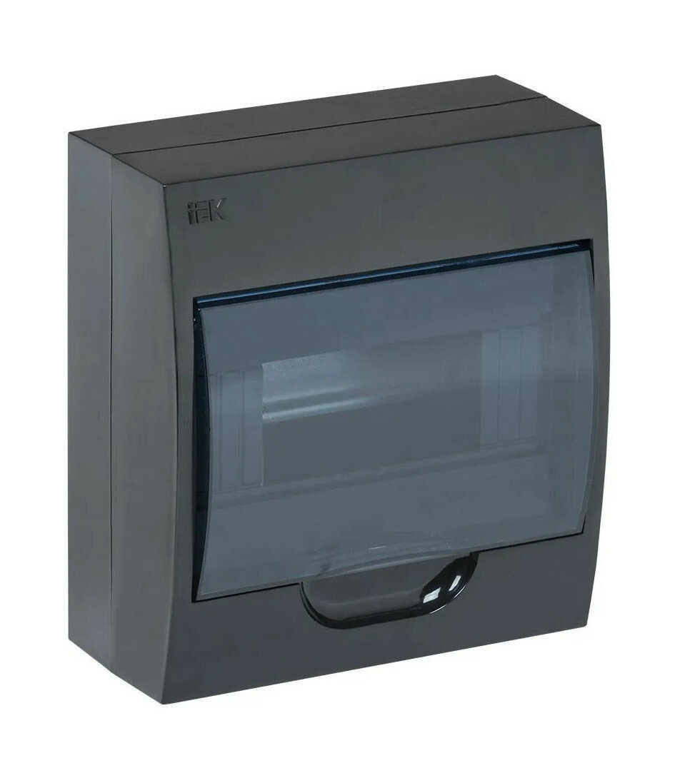 Корпус пластиковый IEK ЩРН-П-8 IP41 черный
