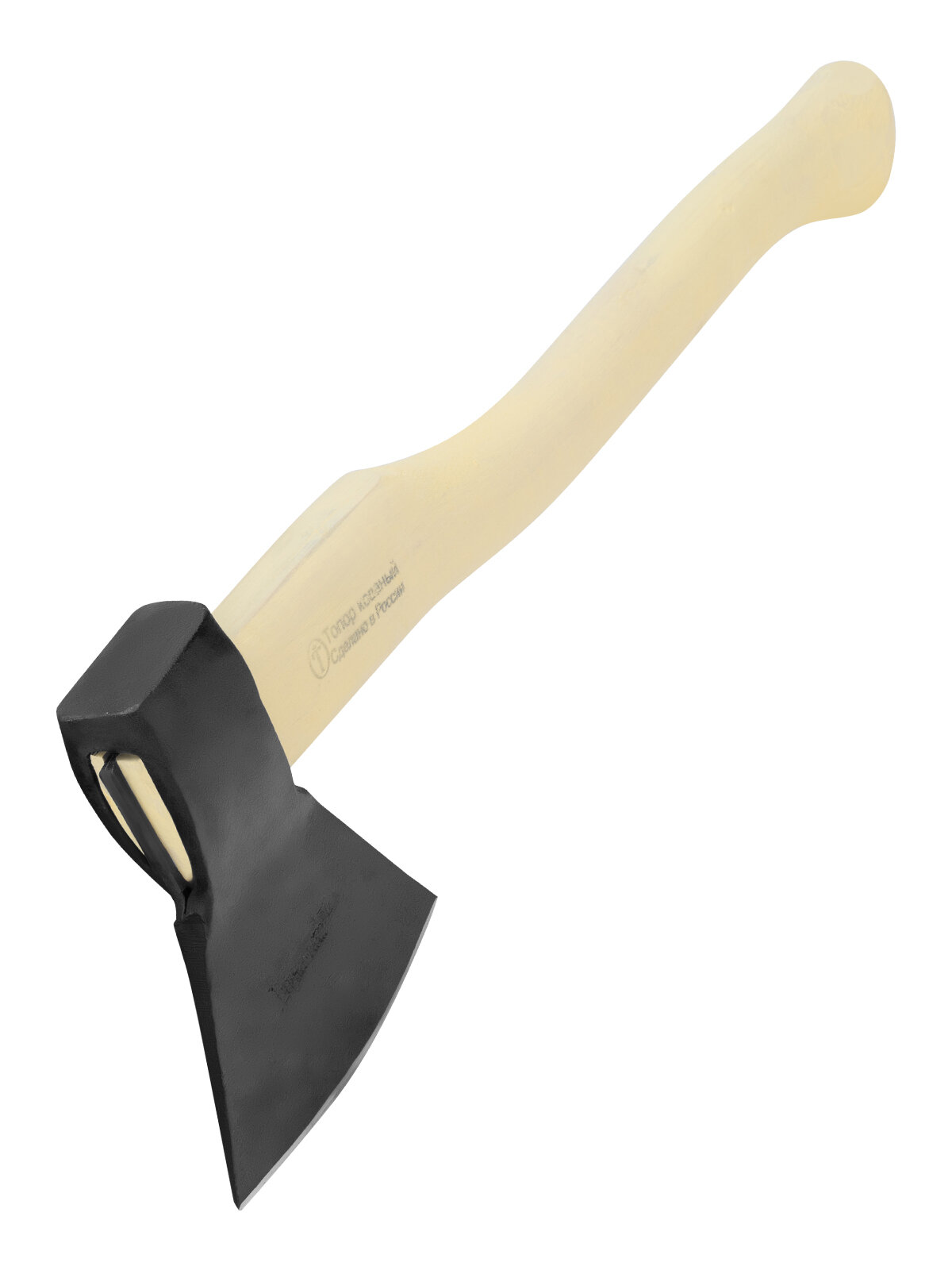 Топор кованный в сборе Труд Вача 1150/1500 г деревянное топорище 500 мм А-121688