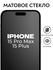Матовое стекло iPhone 15 Pro Max и 15 Plus / Стекло на Айфон 15 П...