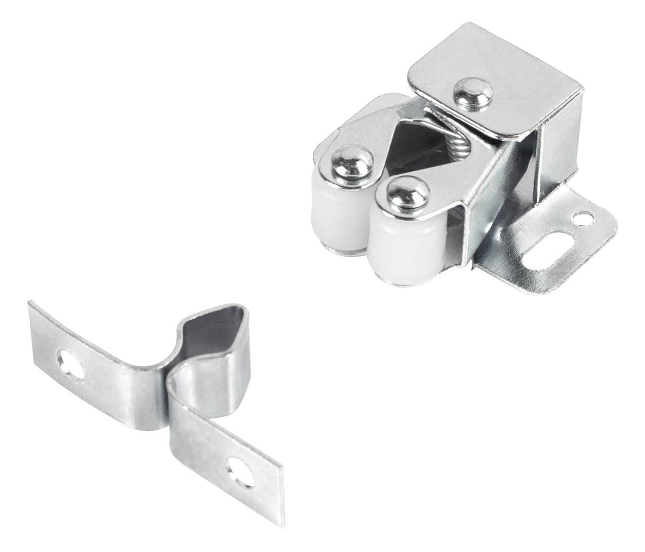 Защелка роликовая металл 32x26 мм хром