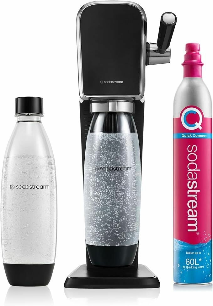 Картинки Сифон для газирования напитков Sodastream Crystal 3.0 черный