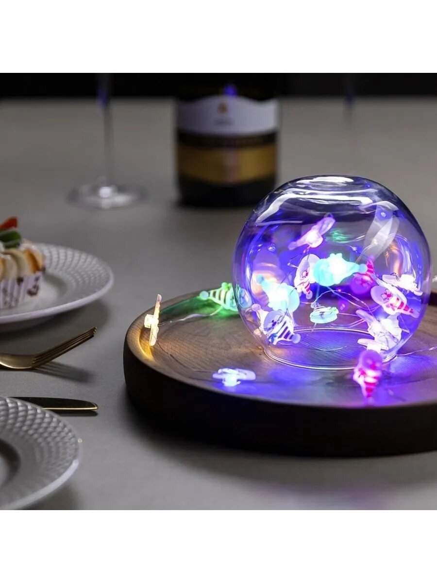 Мульти-гирлянда с насадками для праздничного декора