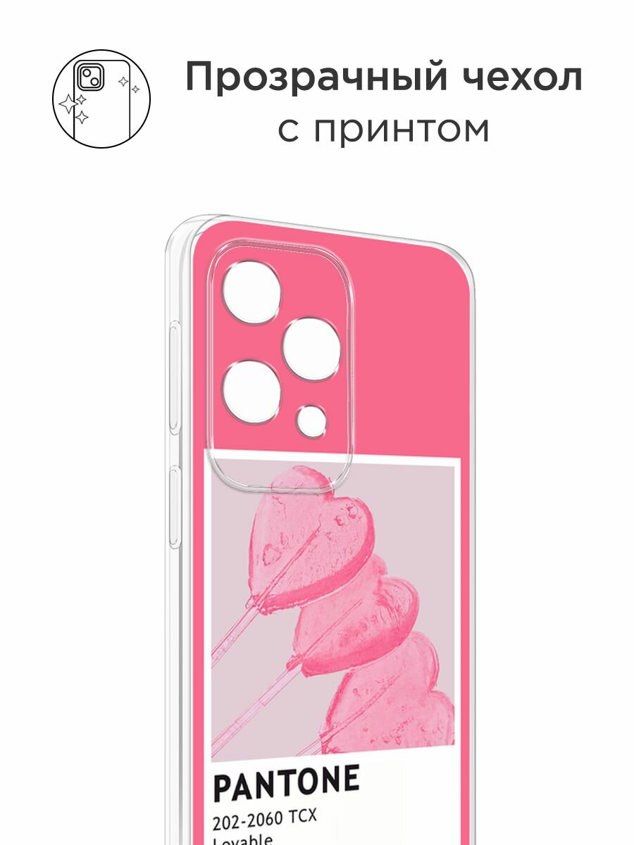 Чехол на Samsung Galaxy M16 / Самсунг Галакси М16 с принтом "Pantone Lovable 1 - 14 февраля" — фото 1
