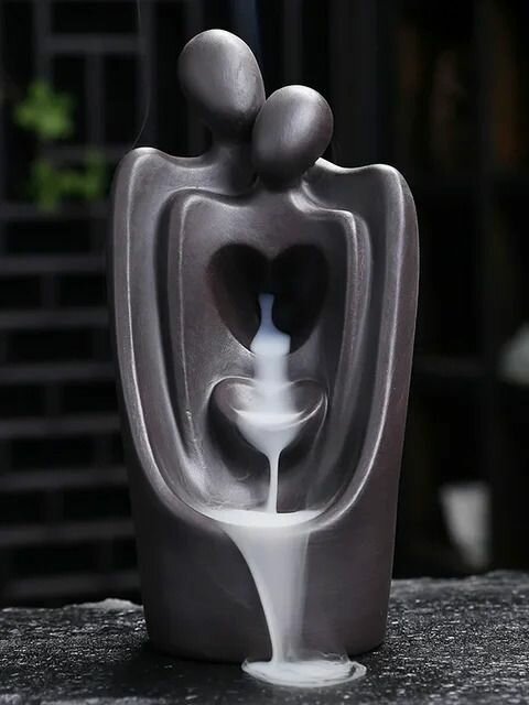 Подставка для благовоний стелющийся дым курильница "Семья"