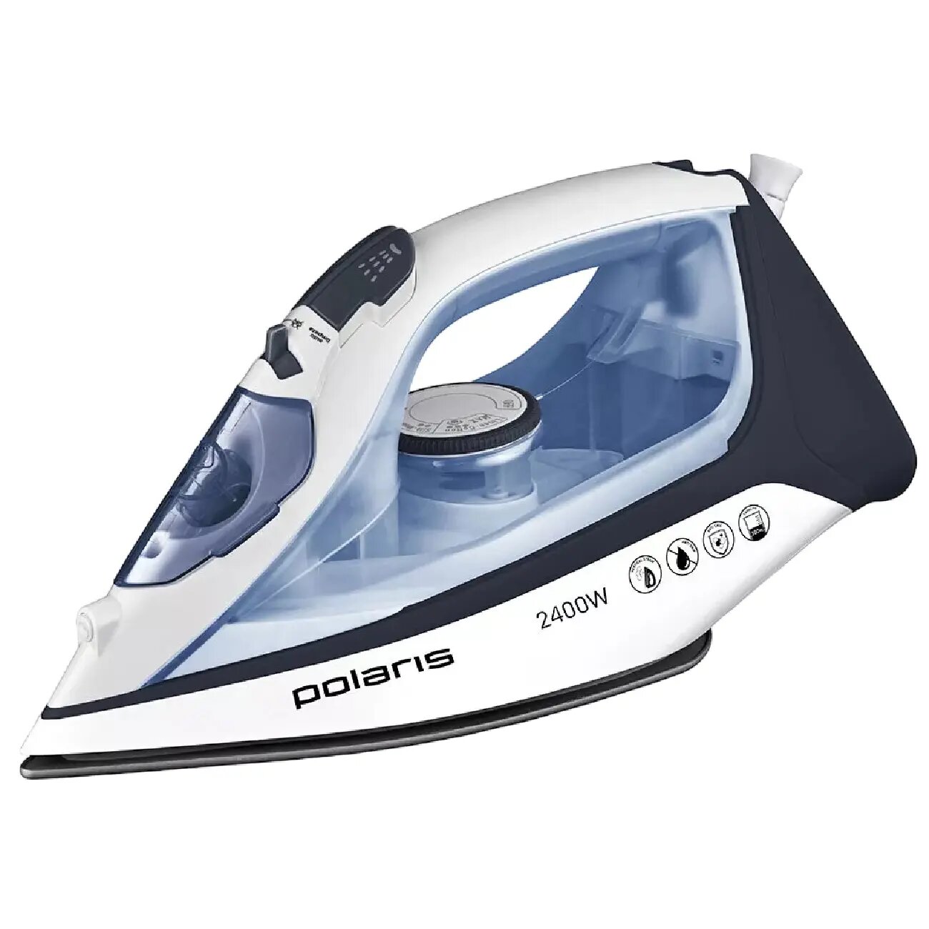 Утюг Polaris PIR 2483K 3M, Вертикальное отпаривание: Есть, Вес(кг): 1.2, Длина сетевого шнура(м): 3