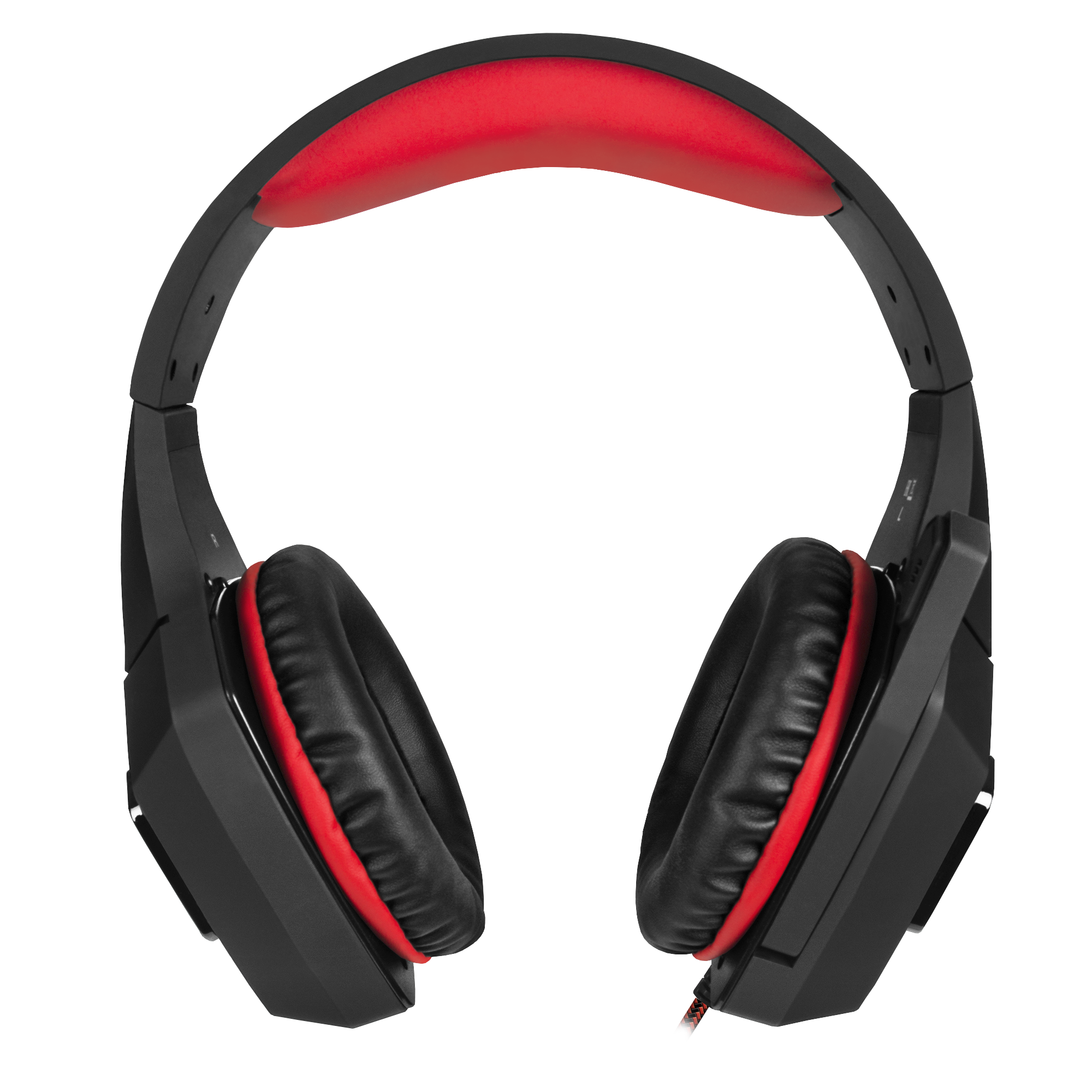 Игровые наушники с микрофоном SVEN AP-U880MV, черный-красный USB, LED SV-016739