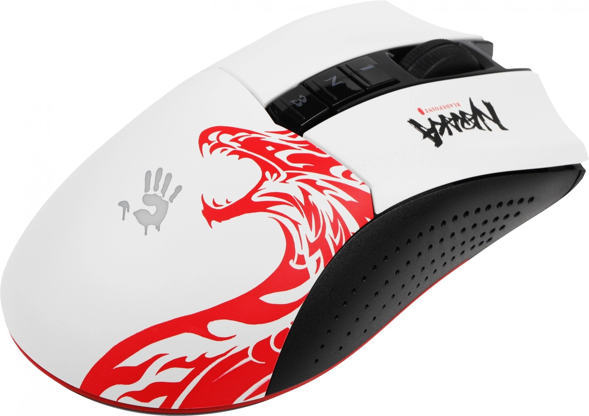 Мышь компьютерная Bloody R90Plus Naraka беспроводная для правой руки оптическая лазерная