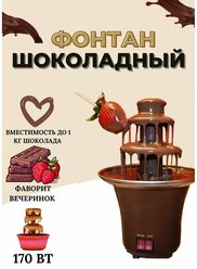 Шоколадный фонтан настольный мини