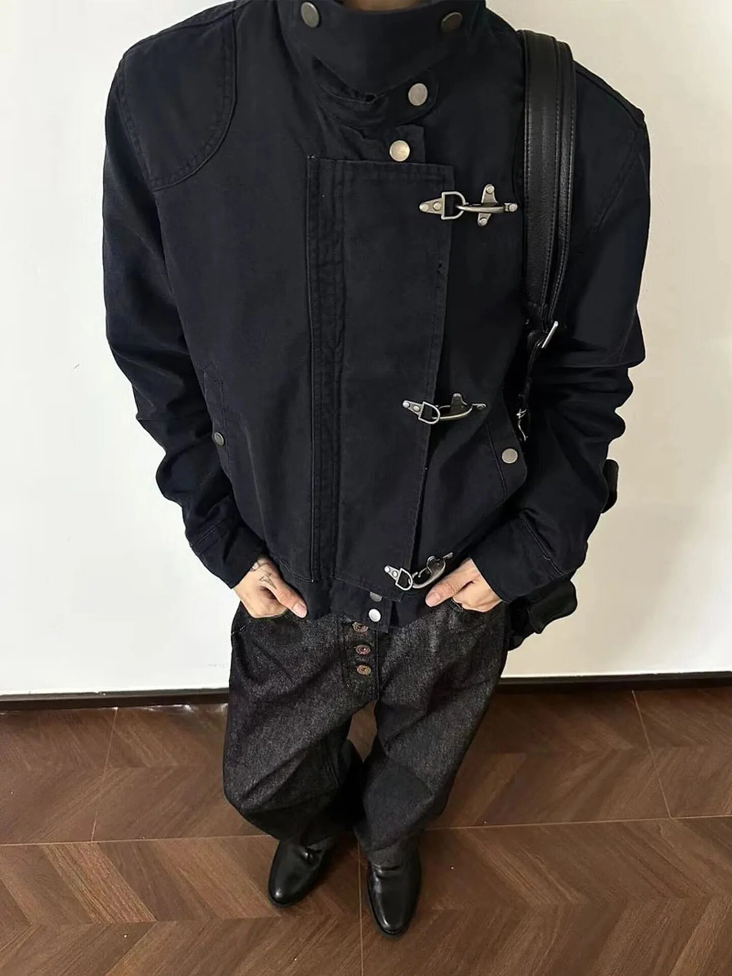 Куртка джинсовая LIMINYYDS размер XL темно-синий