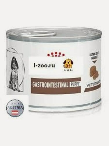 Изображение товара GASTROINTESTINAL PUPPY , влажный диетический корм для щенков 195грх12шт