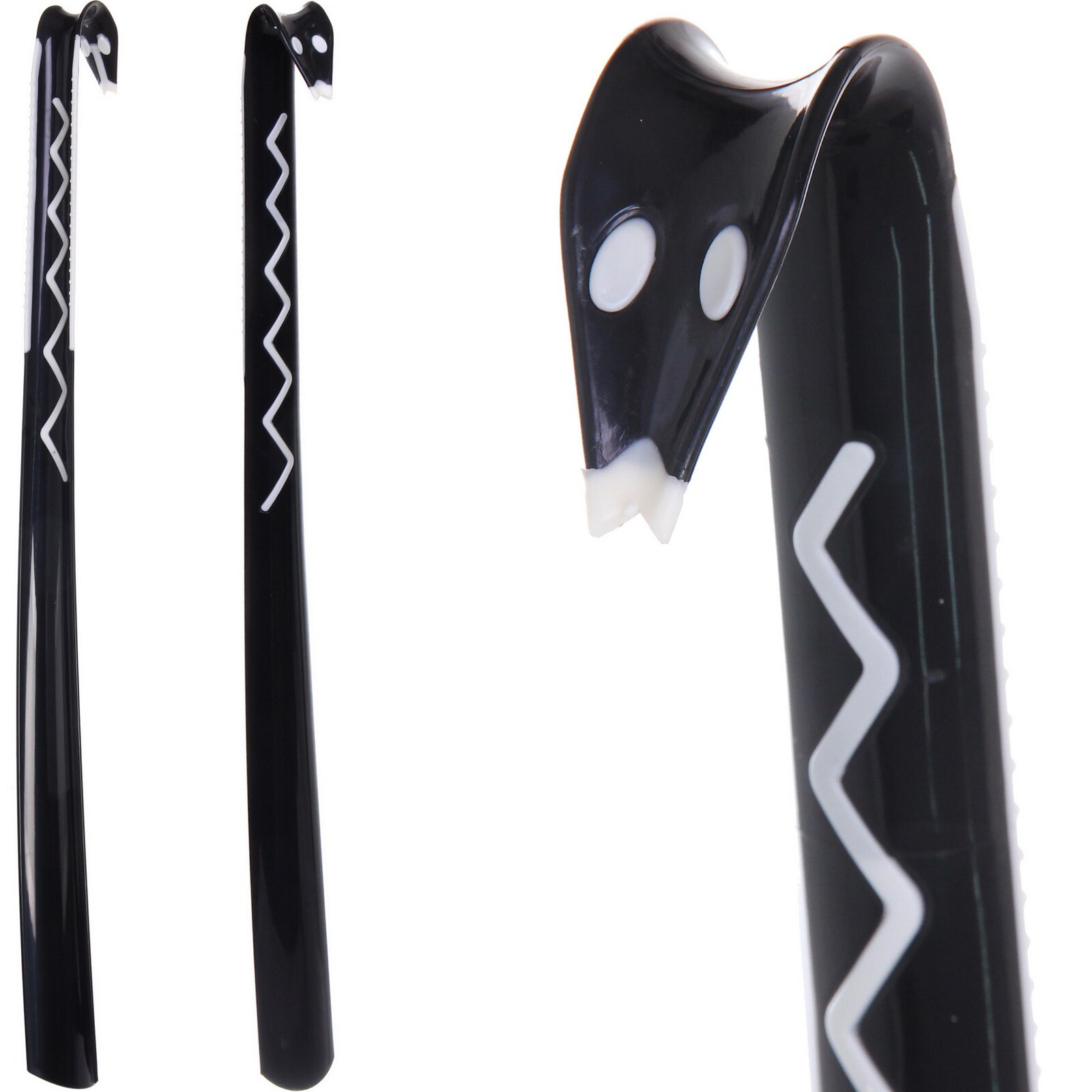 Ложка для обуви пластиковая «RADEO» 60см черная, практичная и долговечная